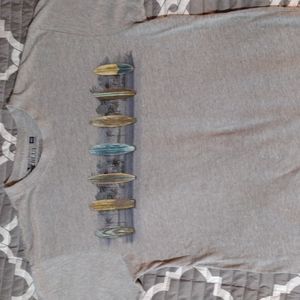 Newport Blue Tee, different surf longboards lined up(3 items for $20 item)